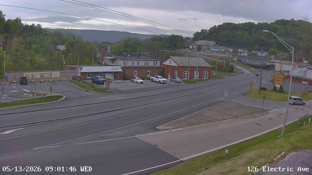 time-lapse frame, Electric Avenue - Lewistown webcam