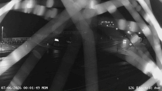 time-lapse frame, Electric Avenue - Lewistown webcam