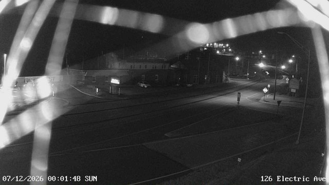 time-lapse frame, Electric Avenue - Lewistown webcam