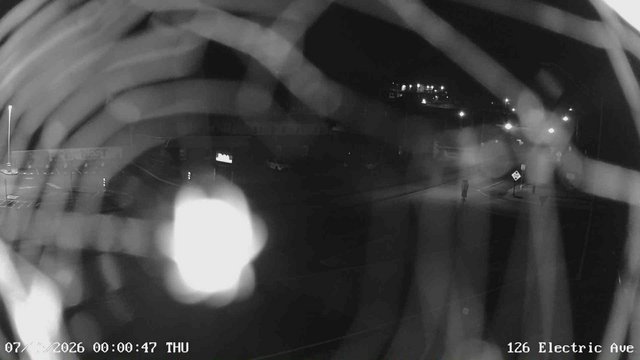 time-lapse frame, Electric Avenue - Lewistown webcam