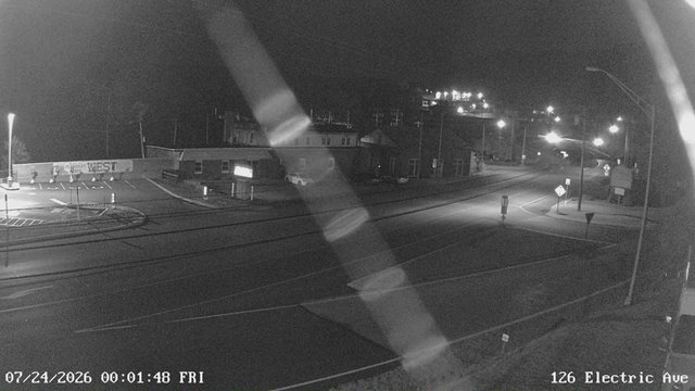 time-lapse frame, Electric Avenue - Lewistown webcam