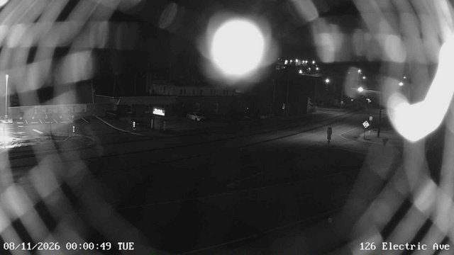 time-lapse frame, Electric Avenue - Lewistown webcam