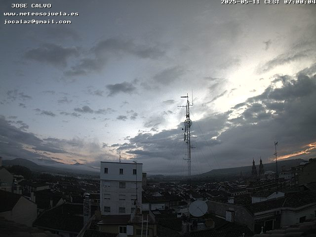 time-lapse frame, LOGROÑO CENTRO webcam