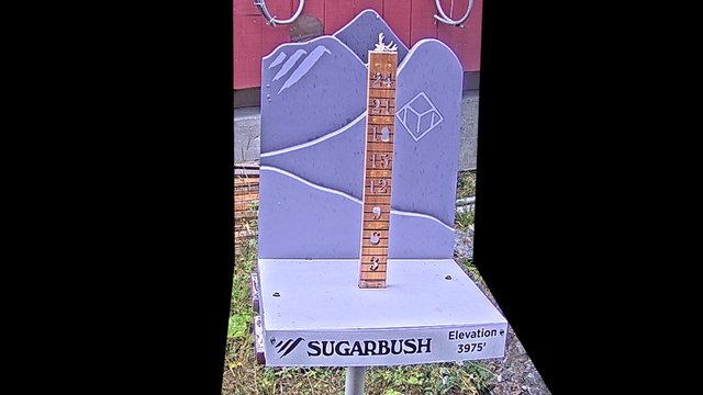 view from Sugarbush Summit Snow Stake on 2026-08-30