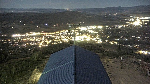 time-lapse frame, Steamboat Thunderhead webcam