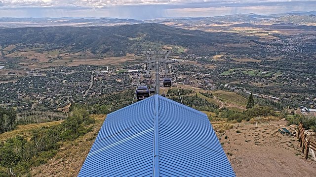 view from Steamboat Thunderhead on 2026-08-29