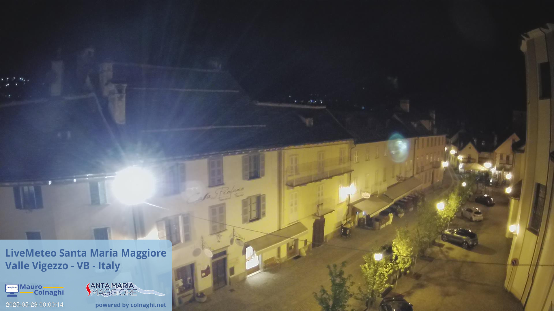 time-lapse frame, Santa Maria webcam