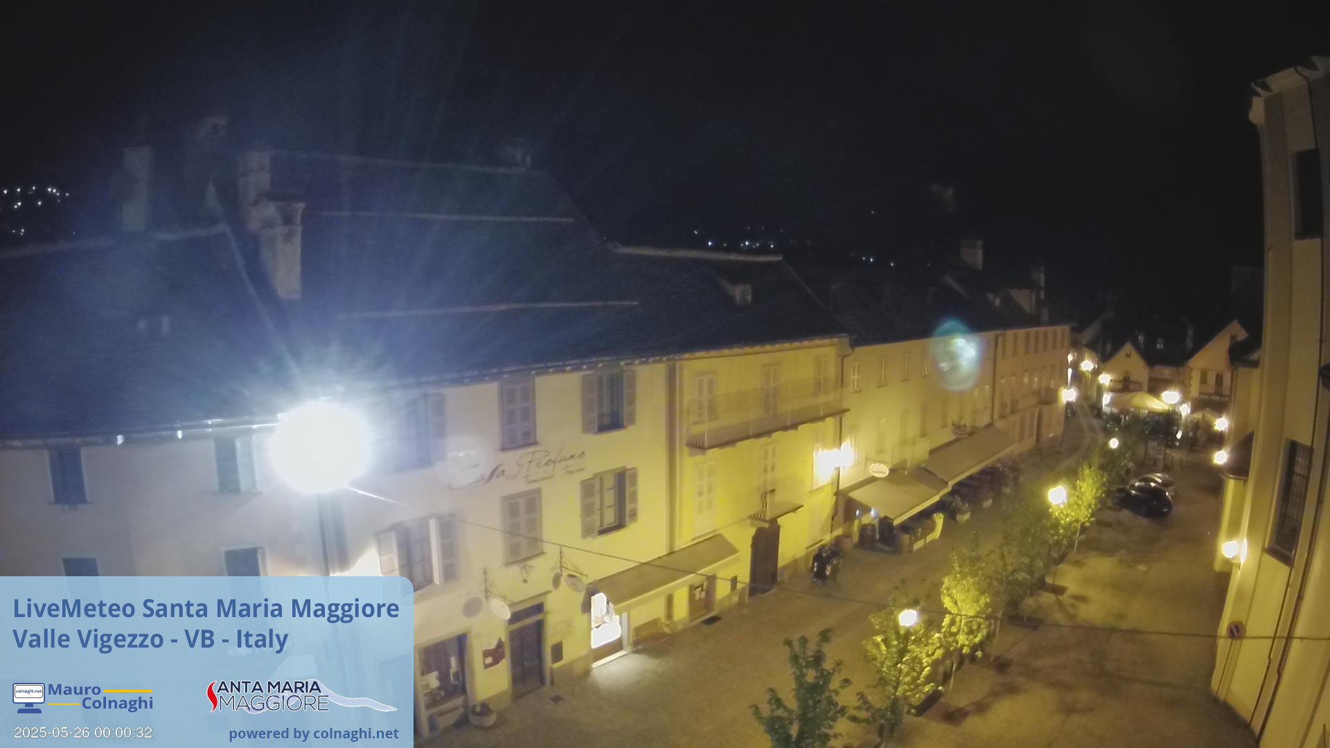 time-lapse frame, Santa Maria webcam