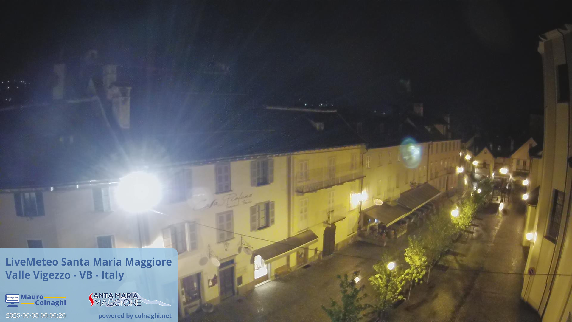 time-lapse frame, Santa Maria webcam
