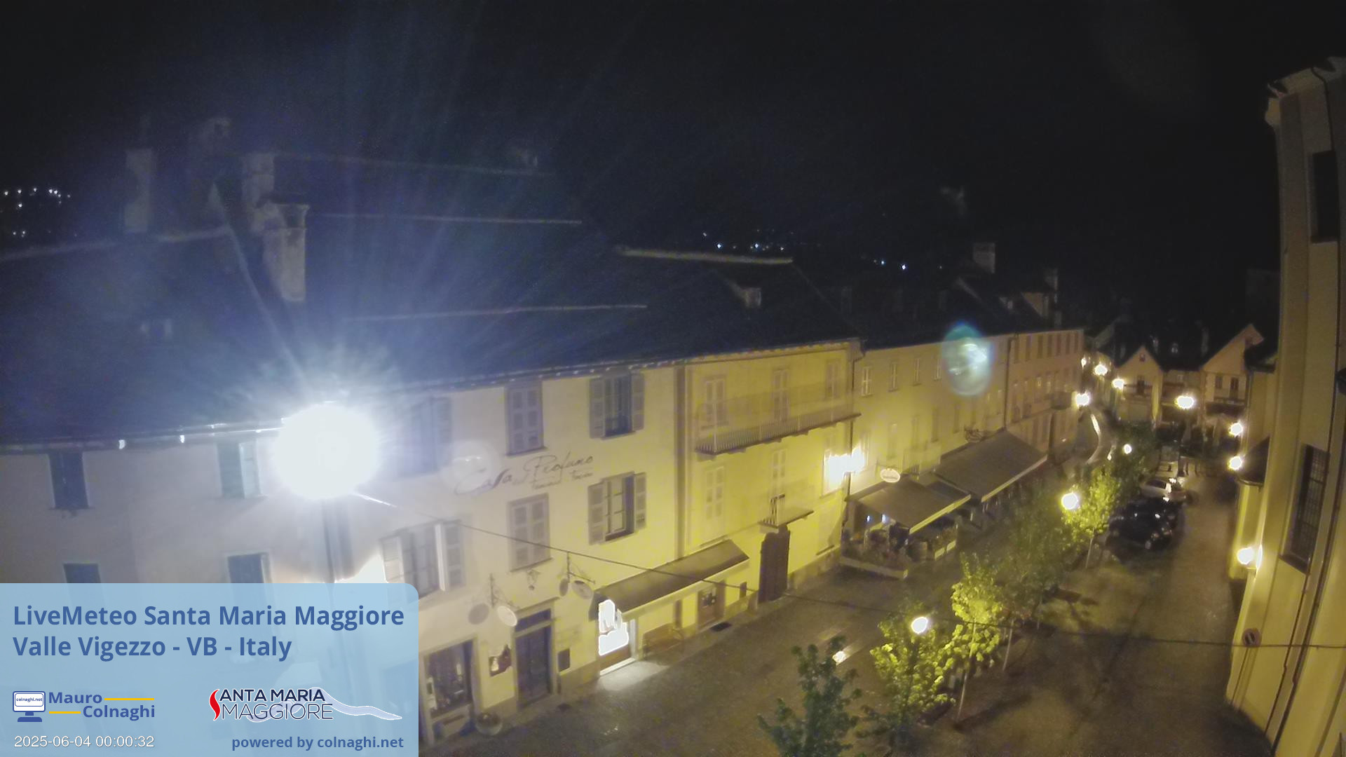 time-lapse frame, Santa Maria webcam