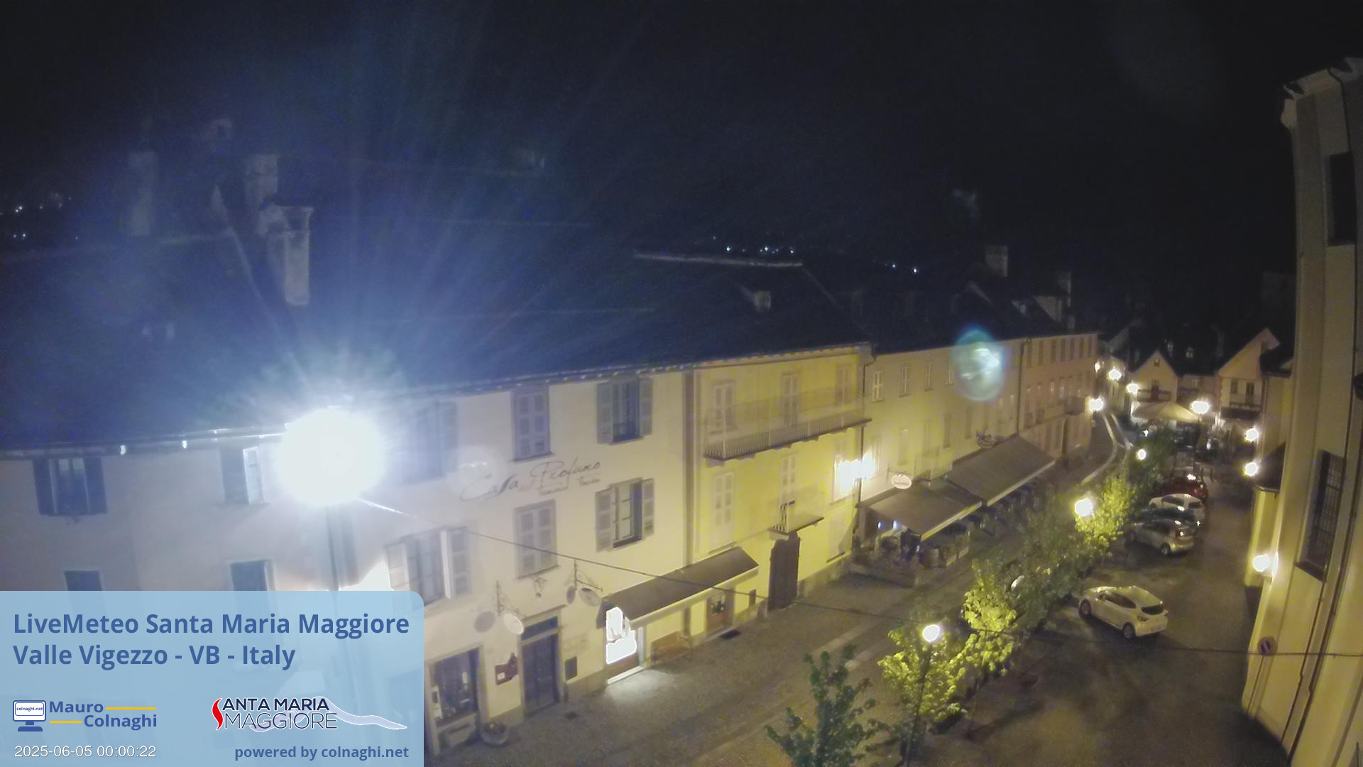 time-lapse frame, Santa Maria webcam