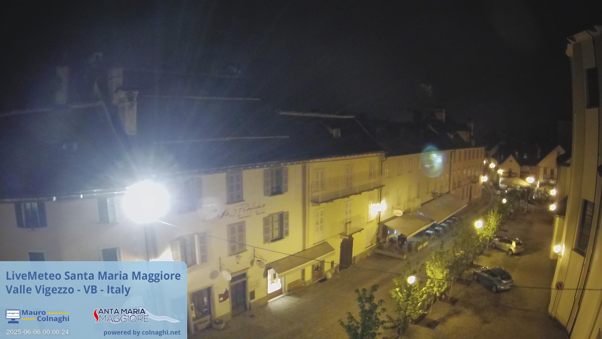 time-lapse frame, Santa Maria webcam