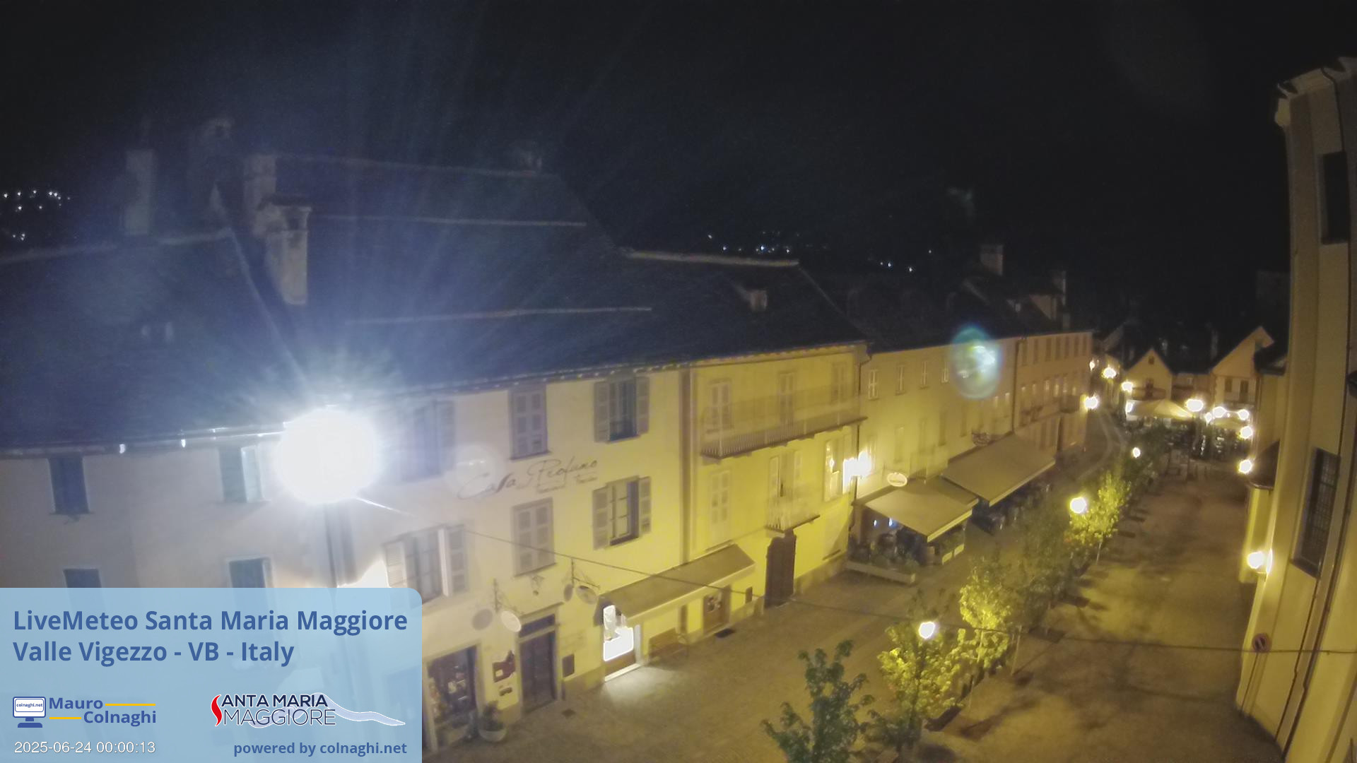 time-lapse frame, Santa Maria webcam