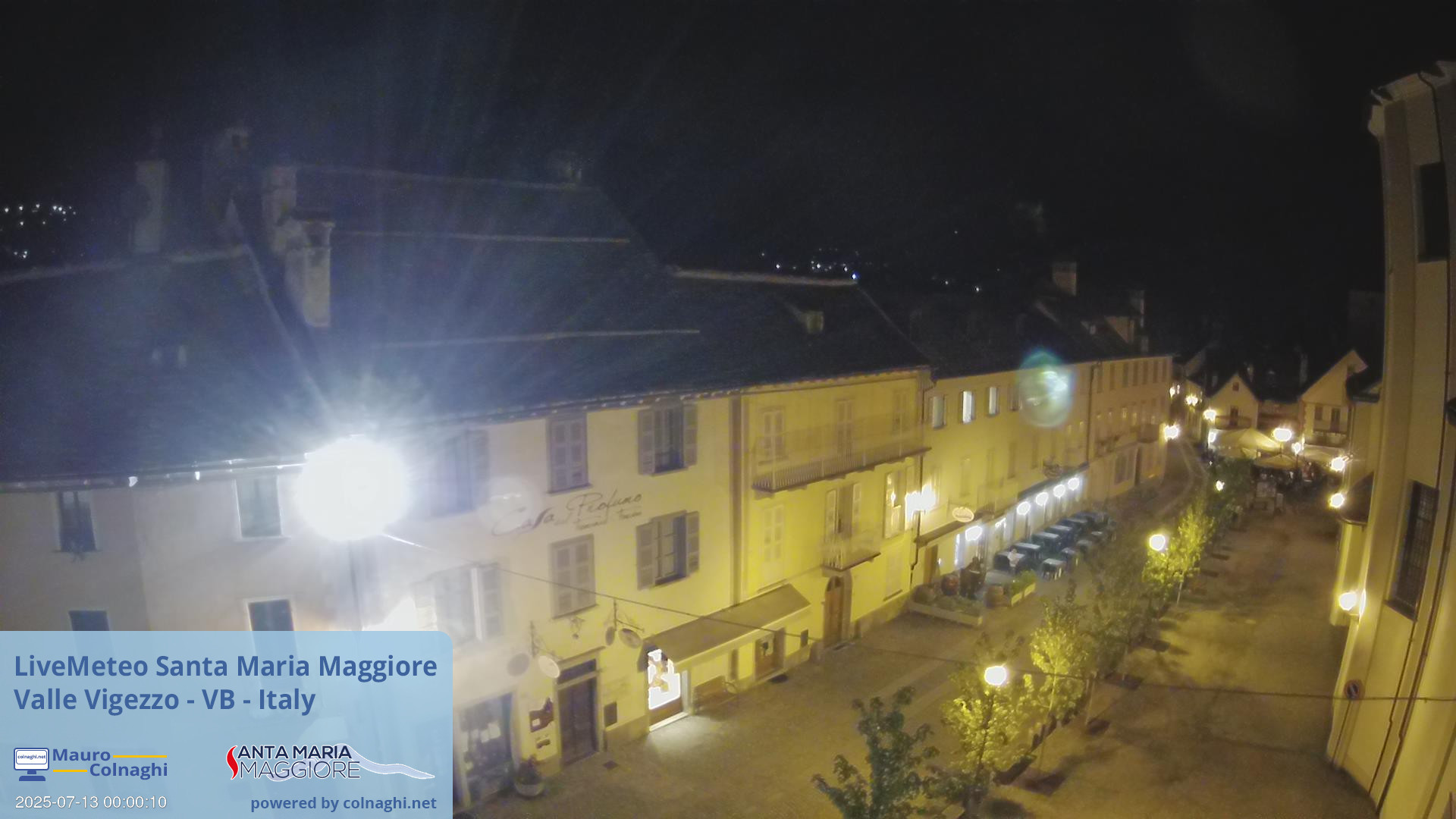 time-lapse frame, Santa Maria webcam