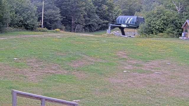 view from Sugarbush North Lynx Lift on 2026-09-01