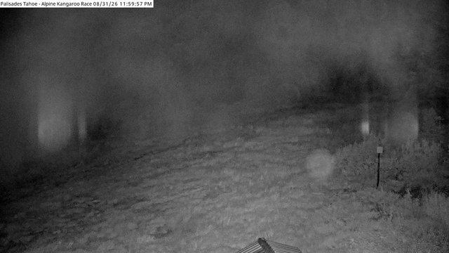 time-lapse frame, Palisades Tahoe Alpine Race webcam