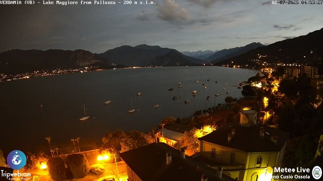 time-lapse frame, Verbania vista ovest webcam