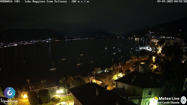 time-lapse frame, Verbania vista ovest webcam