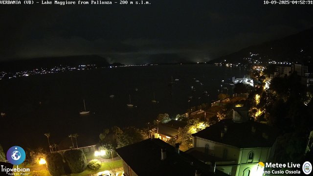 time-lapse frame, Verbania vista ovest webcam
