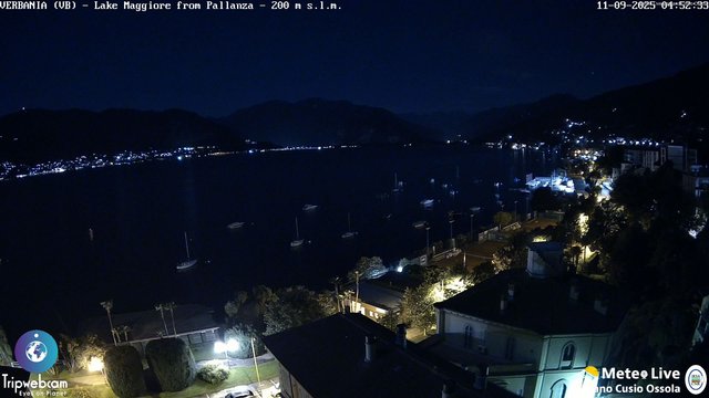 time-lapse frame, Verbania vista ovest webcam