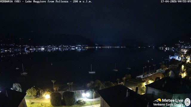 time-lapse frame, Verbania vista ovest webcam