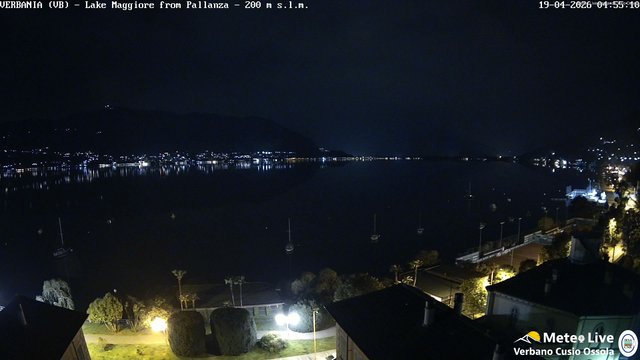 time-lapse frame, Verbania vista ovest webcam