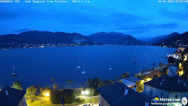 time-lapse frame, Verbania vista ovest webcam