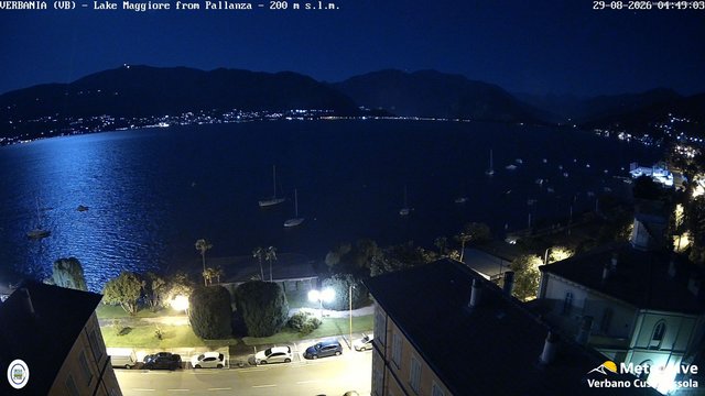 time-lapse frame, Verbania vista ovest webcam