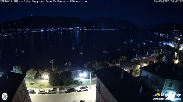 time-lapse frame, Verbania vista ovest webcam