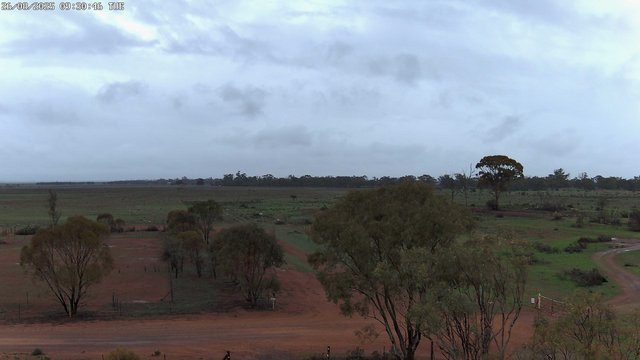 time-lapse frame, West webcam