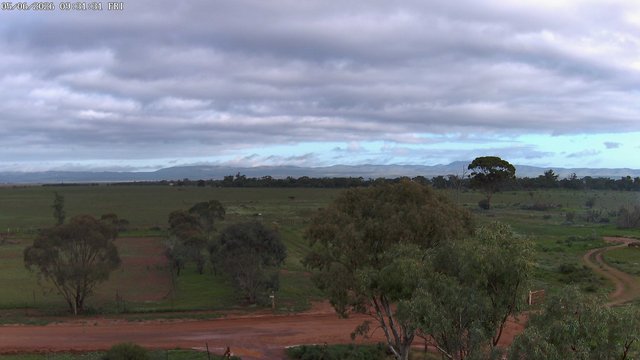 time-lapse frame, West webcam