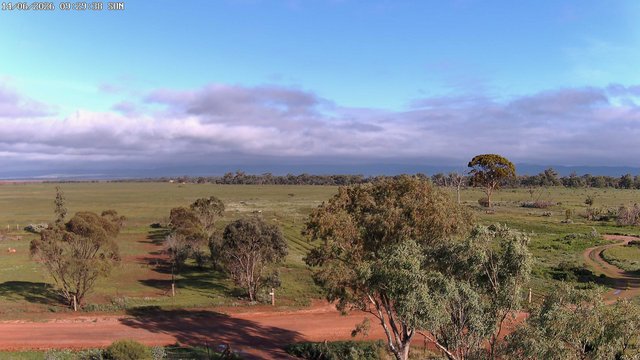 time-lapse frame, West webcam