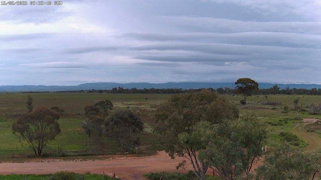 time-lapse frame, West webcam