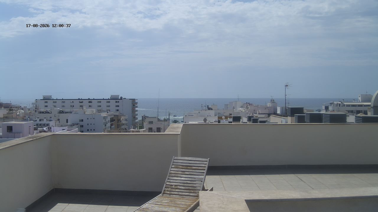 view from Santa Eulalia Wettercam on 2026-08-17