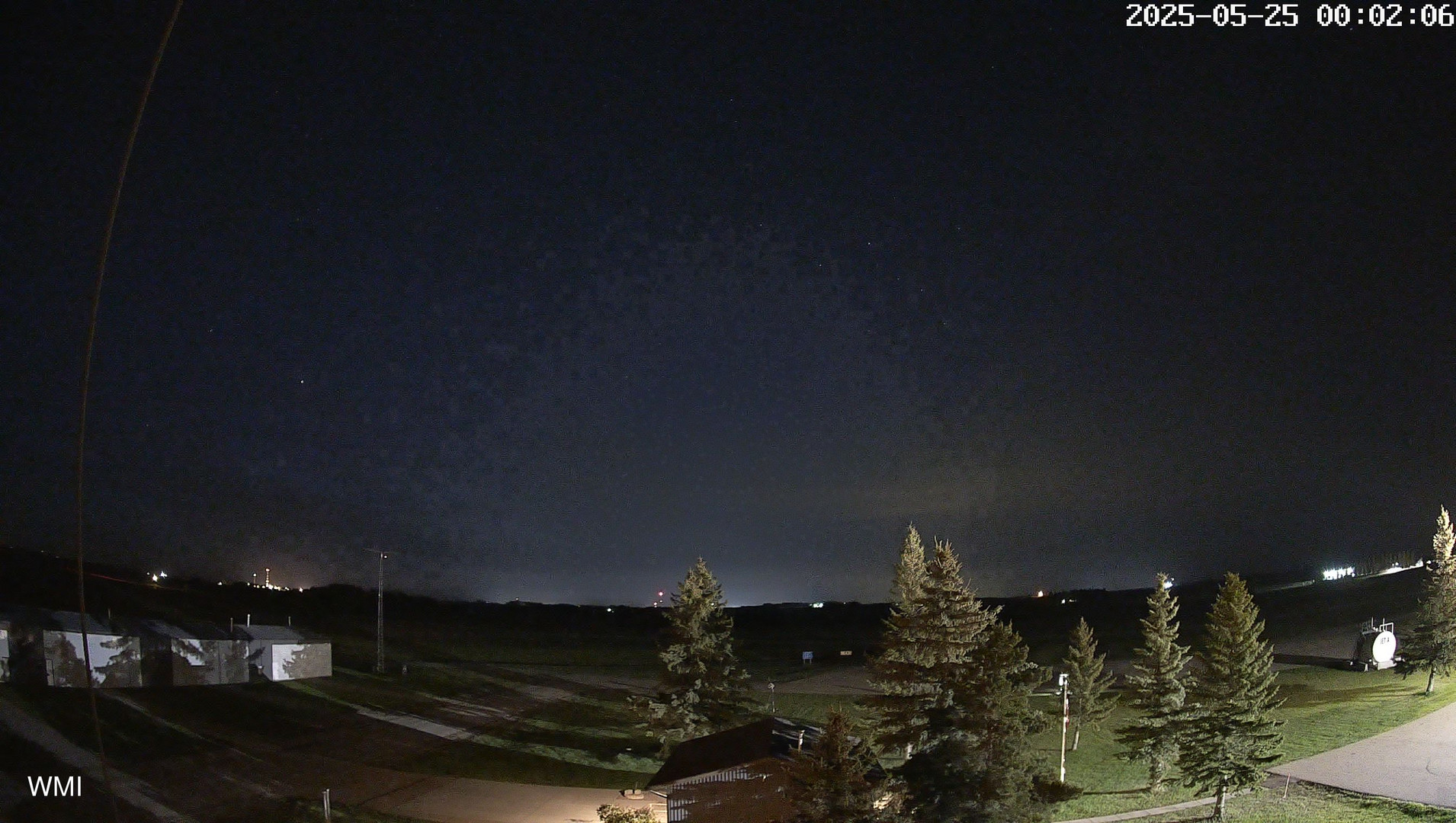 time-lapse frame, Olds Radar North webcam