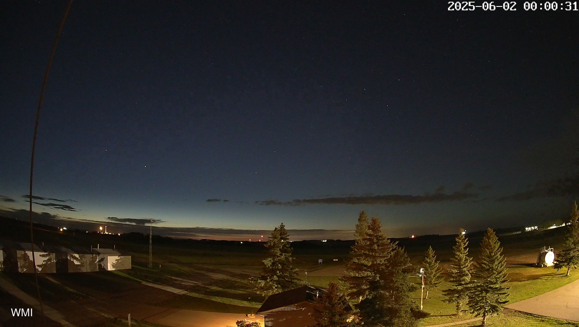 time-lapse frame, Olds Radar North webcam