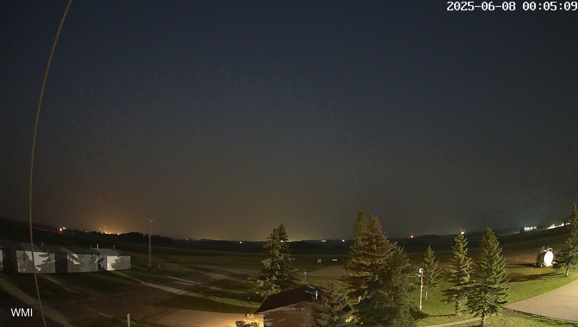 time-lapse frame, Olds Radar North webcam