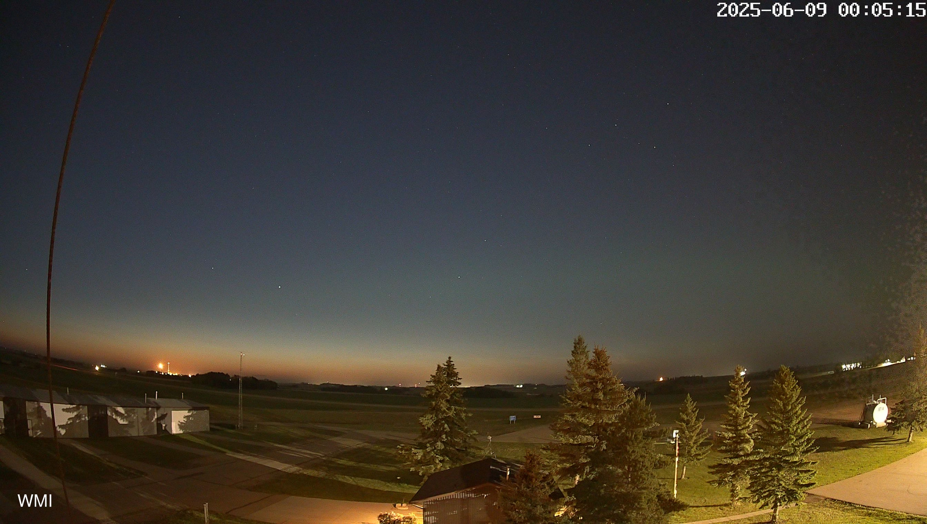 time-lapse frame, Olds Radar North webcam