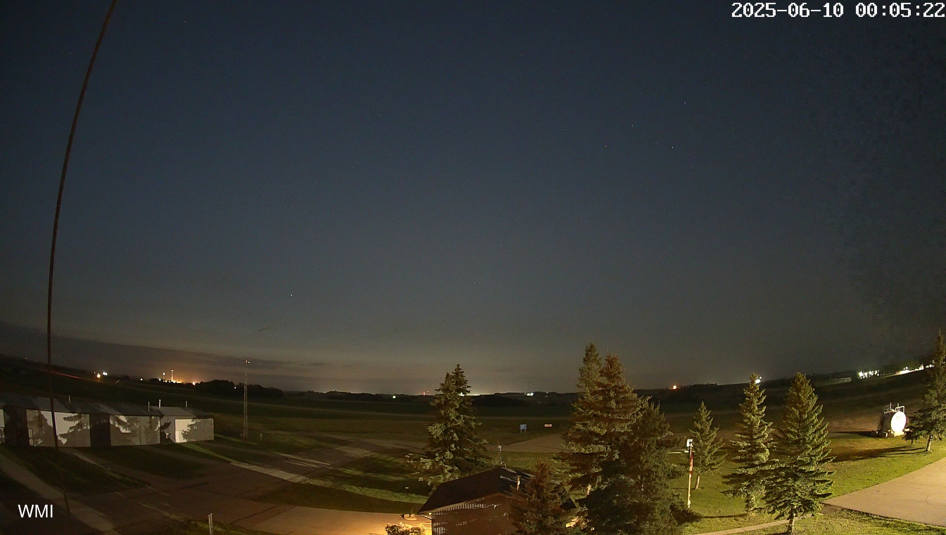 time-lapse frame, Olds Radar North webcam