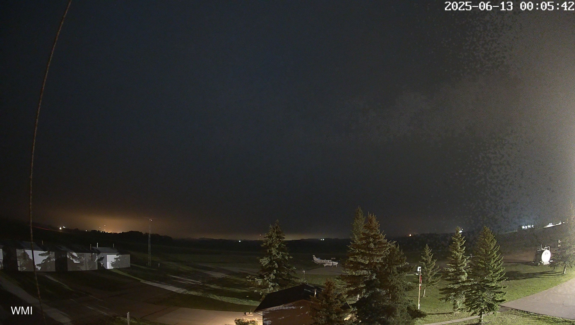 time-lapse frame, Olds Radar North webcam
