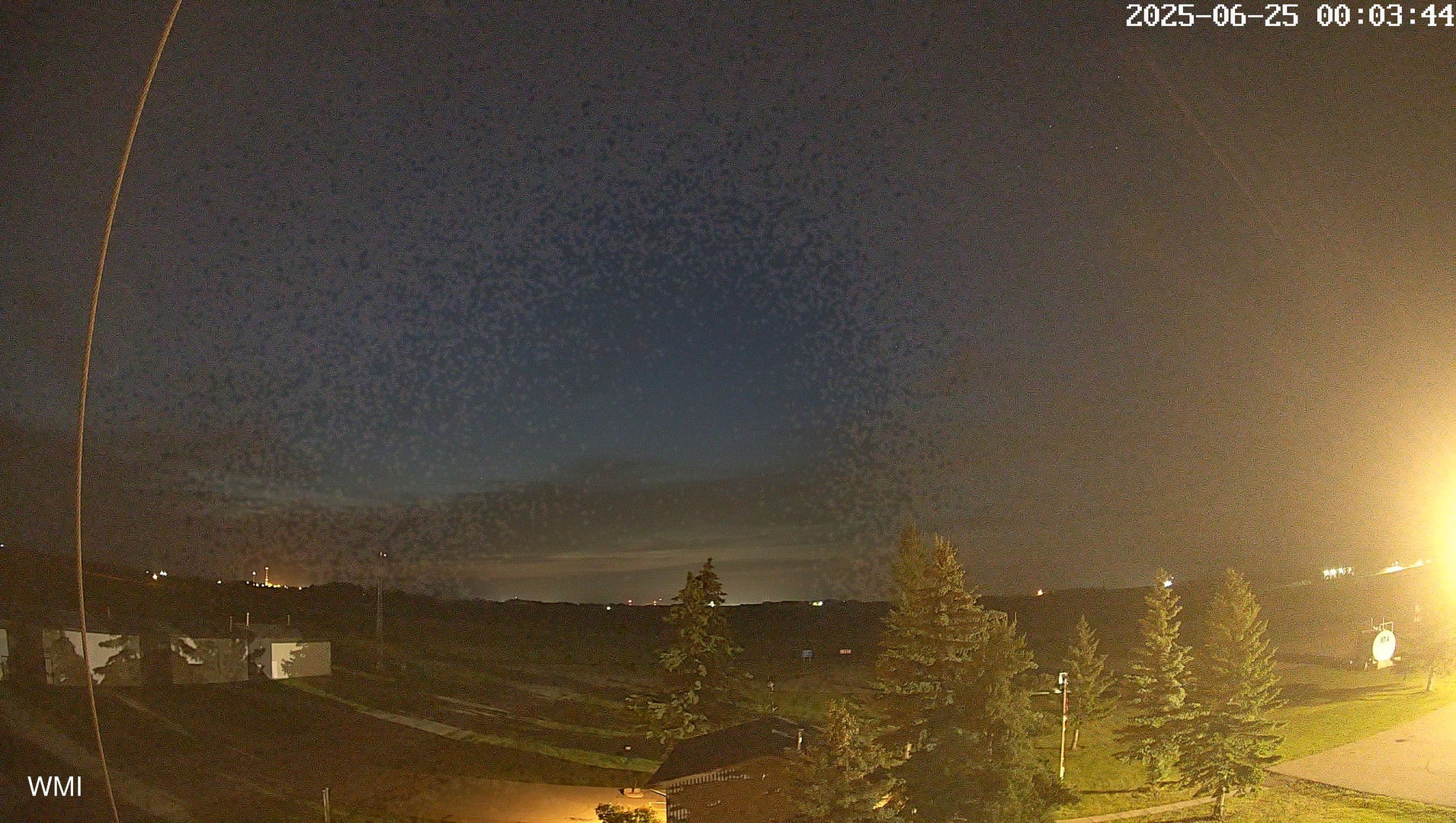 time-lapse frame, Olds Radar North webcam