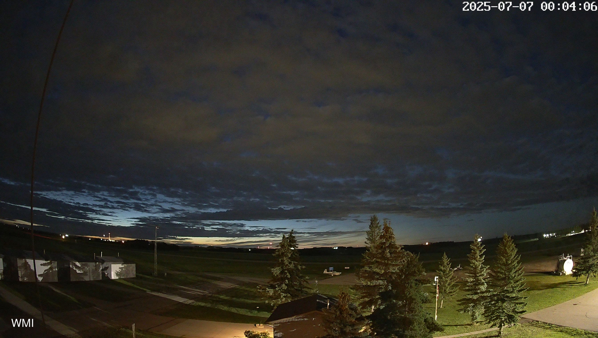 time-lapse frame, Olds Radar North webcam