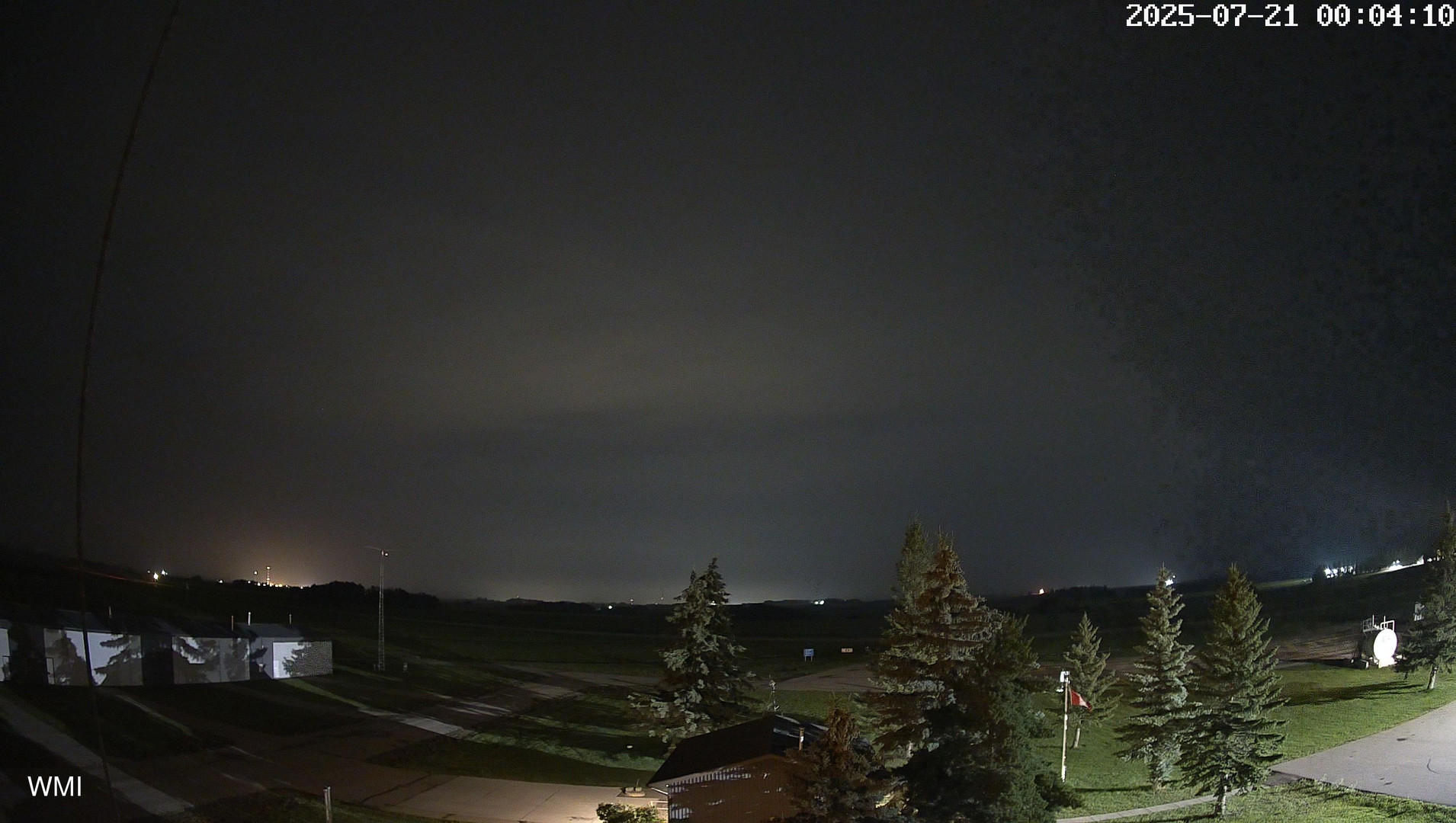 time-lapse frame, Olds Radar North webcam