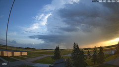 view from Olds Radar North on 2025-08-02