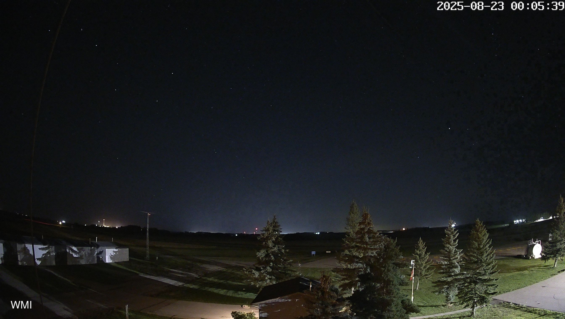 time-lapse frame, Olds Radar North webcam