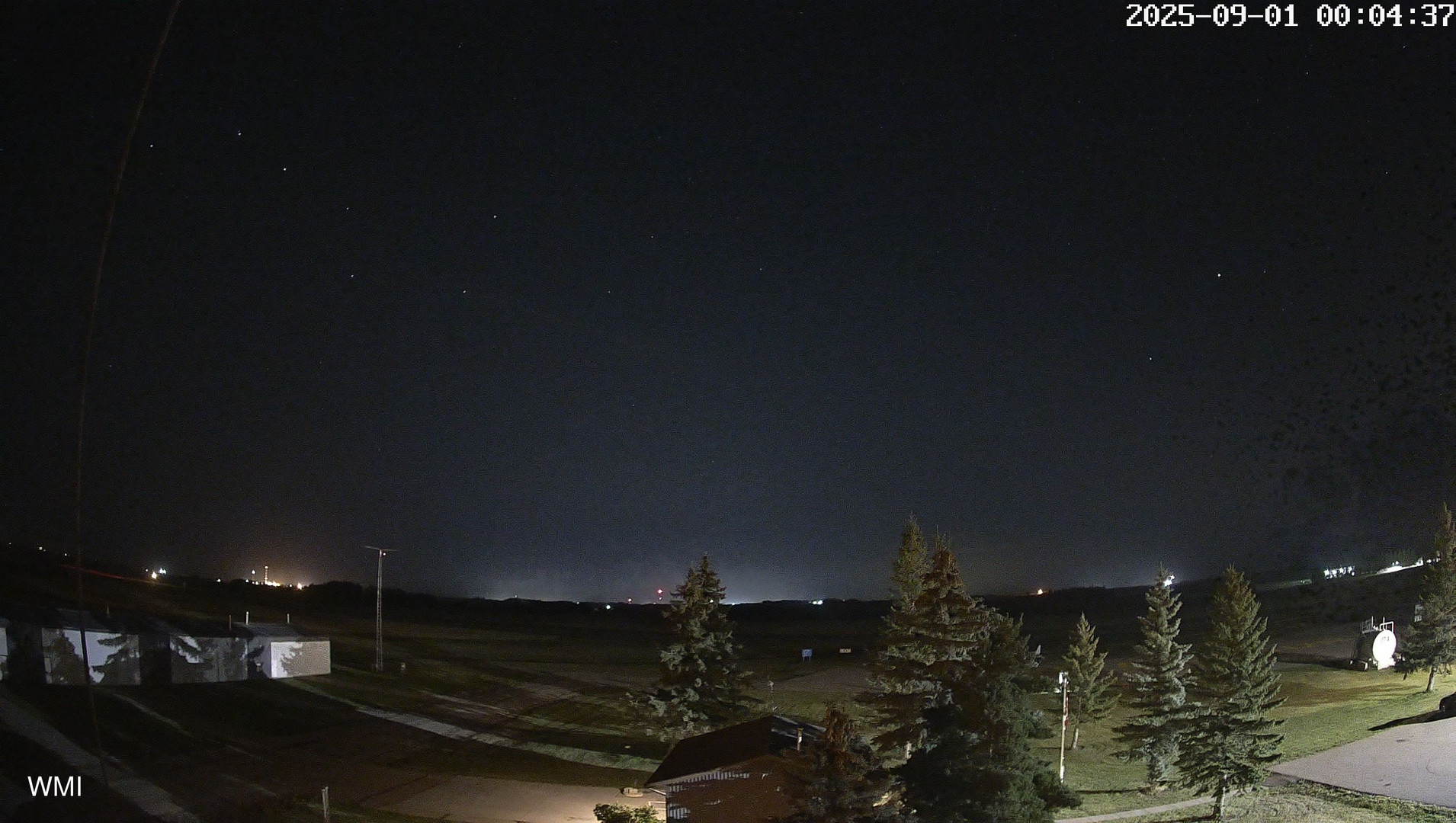 time-lapse frame, Olds Radar North webcam