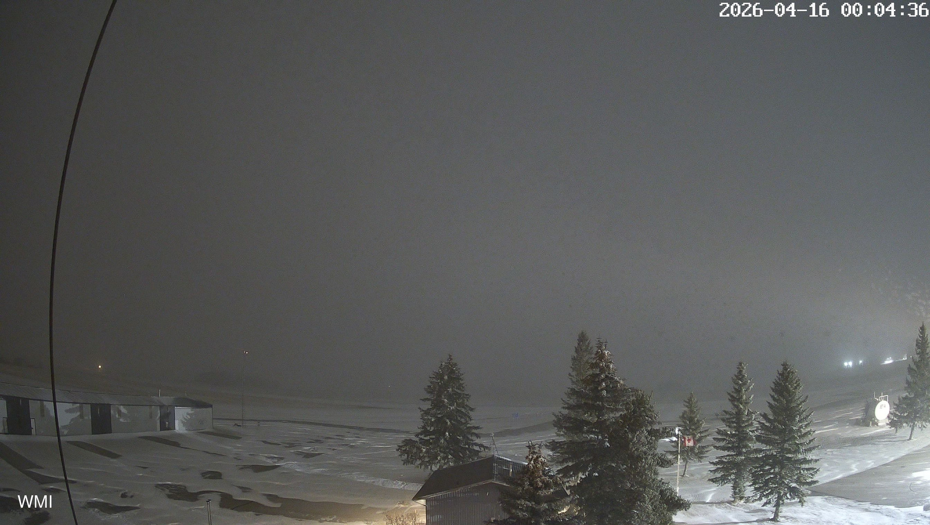 time-lapse frame, Olds Radar North webcam