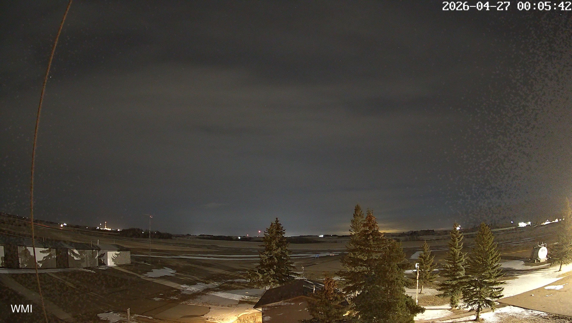 time-lapse frame, Olds Radar North webcam