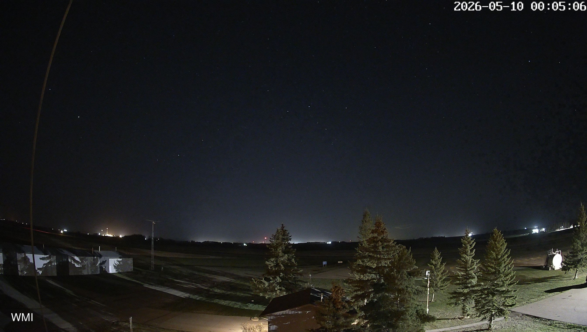 time-lapse frame, Olds Radar North webcam