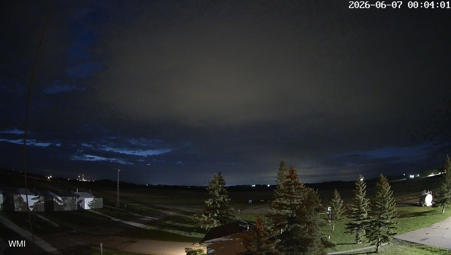 time-lapse frame, Olds Radar North webcam